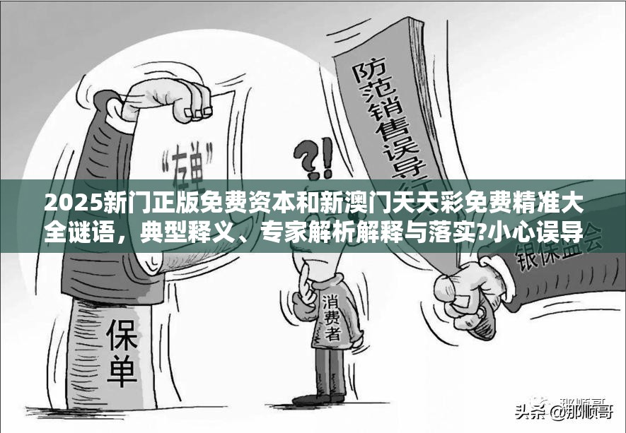 2025新门正版免费资本和新澳门天天彩免费精准大全谜语，典型释义、专家解析解释与落实?小心误导宣传风险